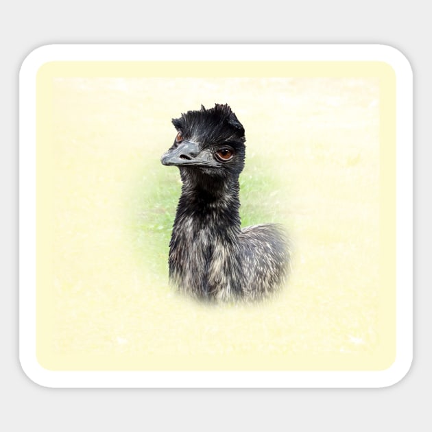 Emu Sticker by Guardi